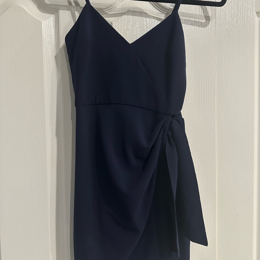 French Connection Midnight Blue Mini Dress
